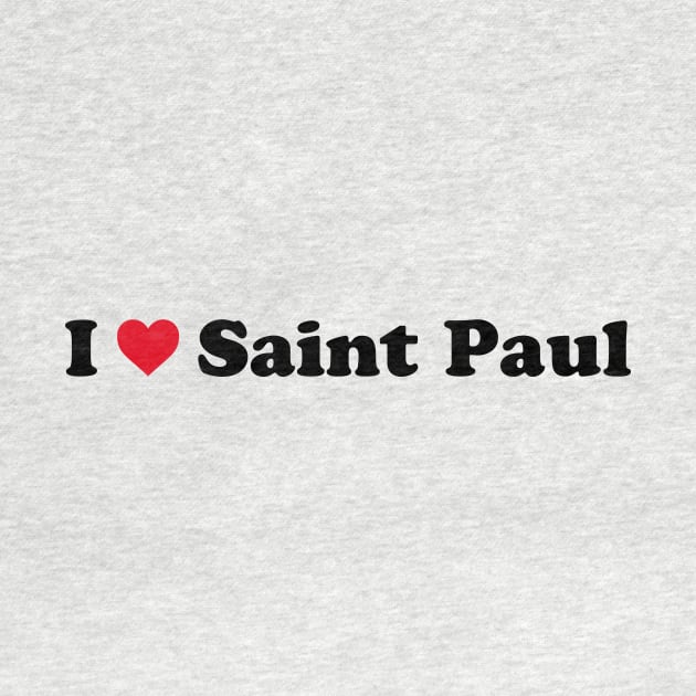 I Love Saint Paul by Novel_Designs